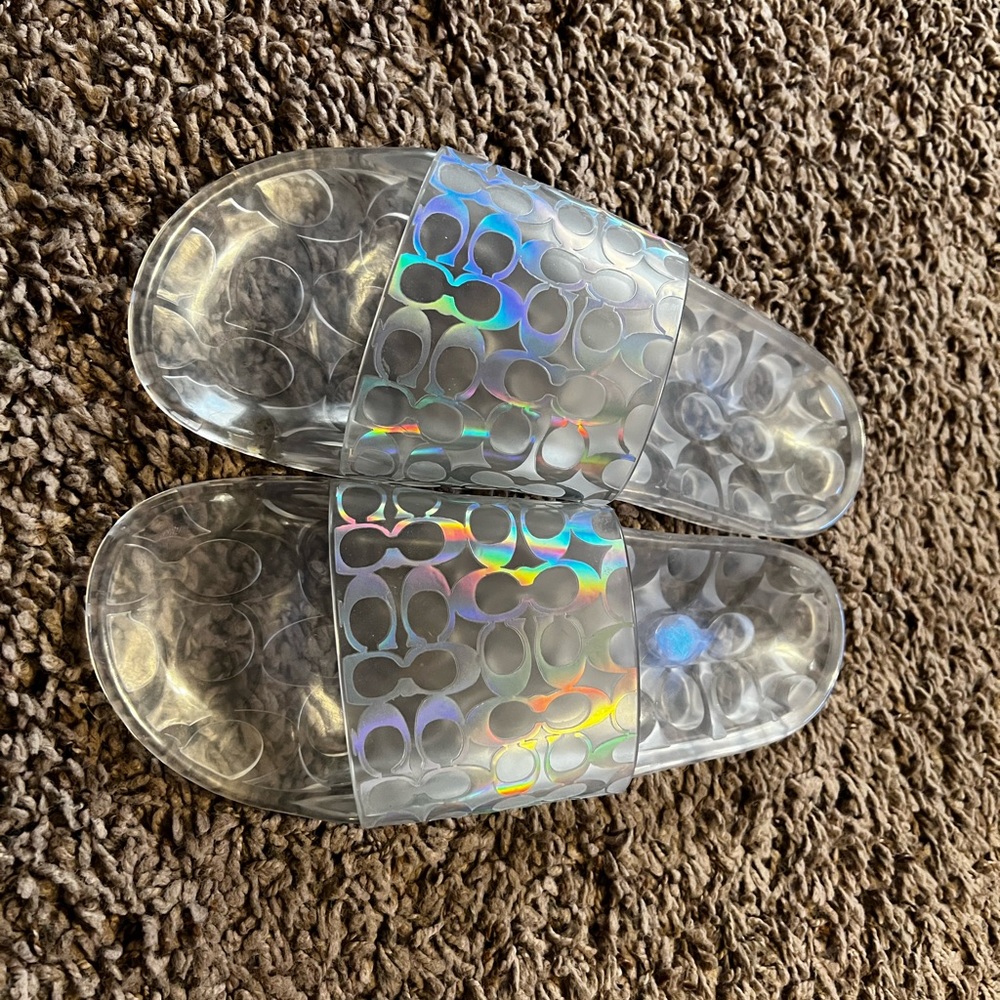 Coach Jelly Slides